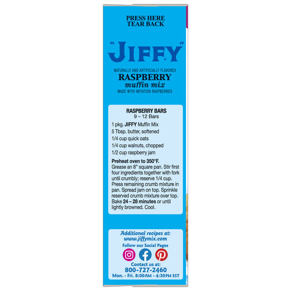 Jiffy® Raspberry Muffin Mix