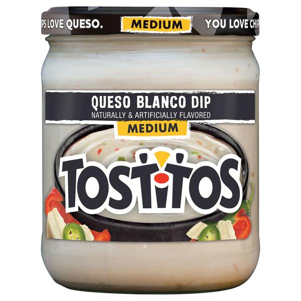 Tostitos Queso Blanco Dip, Medium