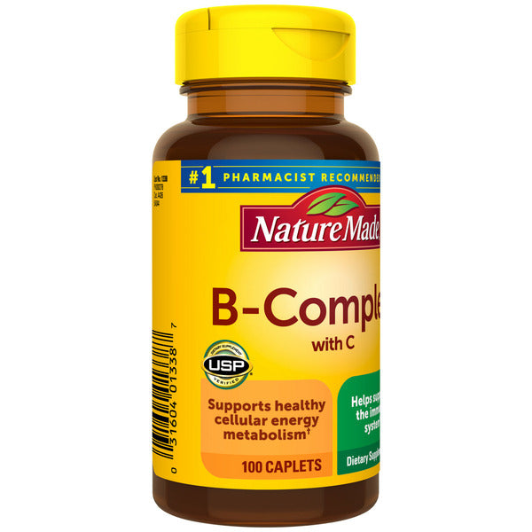 Nature Made B Complex With Vitamin C Caplets