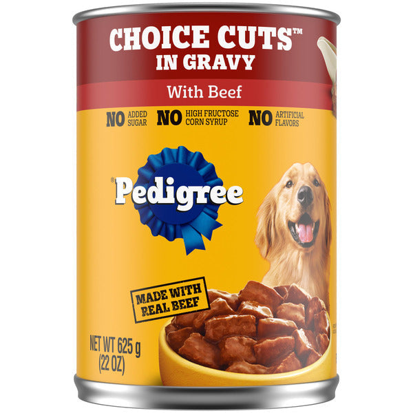 Pedigree Choice Cuts In Gravy with Beef Wet Dog Food