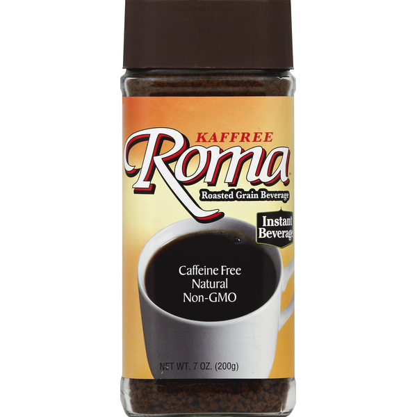 Kaffree Roma Roasted Grain Beverage, Instant