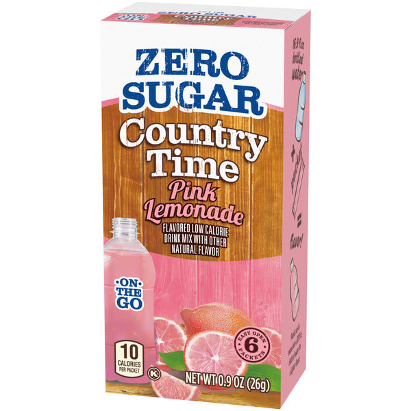 Country Time Zero Sugar Pink Lemonade Drink Mix