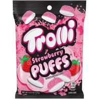Trolli Gummi Candy, Strawberry, Puffs