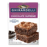 GHIRARDELLI Chocolate Supreme Premium Brownie Mix,...
️