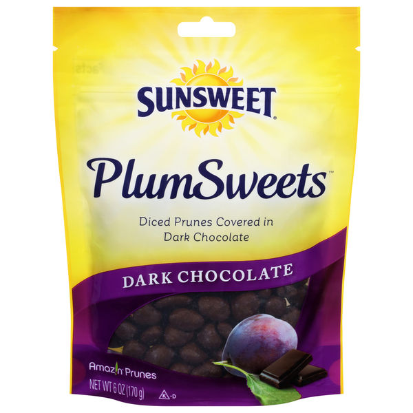 Sunsweet Plum Sweets Dark Chocolate Prunes