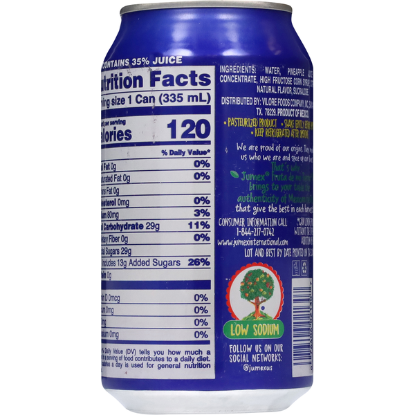 Jumex Pineapple Nectar from Concentrate