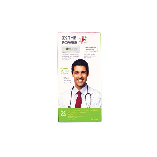 Xlear Sinus Rinse Natural, Fast Relief with Moisturizing Xylitol