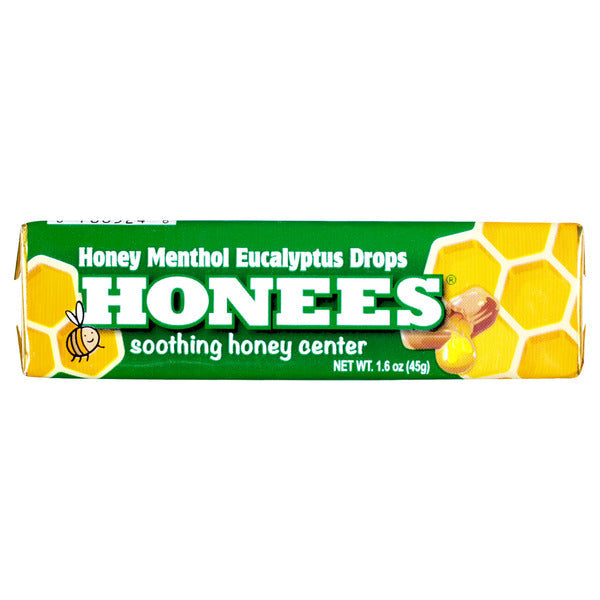 Honees Honey Menthol Eucalyptus Drops