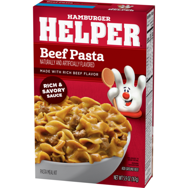 Hamburger Helper Beef Pasta, Rich Savory Sauce