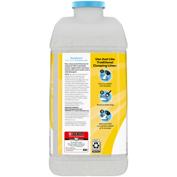 Purina Tidy Cats Low Dust Clumping Cat Litter, LightWeight Glade Clear Springs Multi Cat Litter