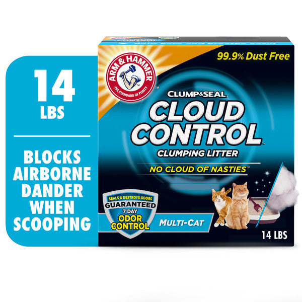 Arm & Hammer Cloud Control Breathe Easy Clumping Multi-Cat Litter