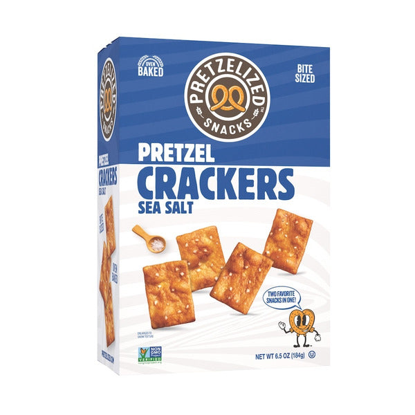 Pretzelized Sea Salt Pretzel Crackers