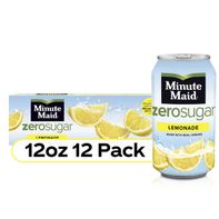 Minute Maid Zero Sugar Lemonade Fridge Pack Cans️