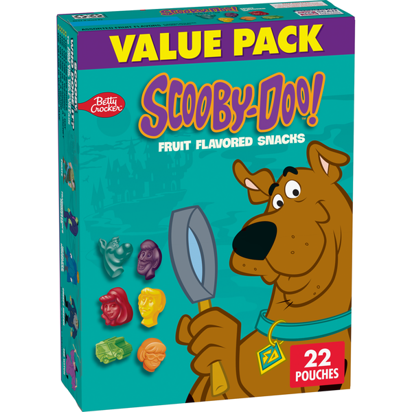 Betty Crocker Scooby-Doo Gluten Free Fruit Flavored Snacks Value Pack