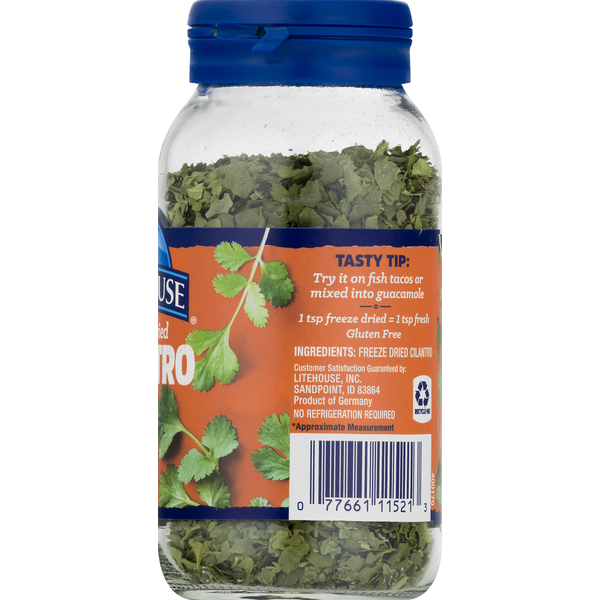 Litehouse Cilantro, Freeze Dried