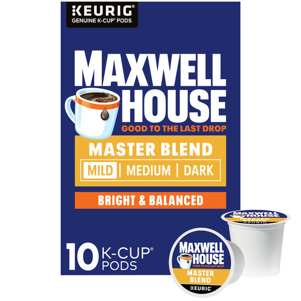 Maxwell House Master Blend Mild Roast K-Cup® Coffee Pods