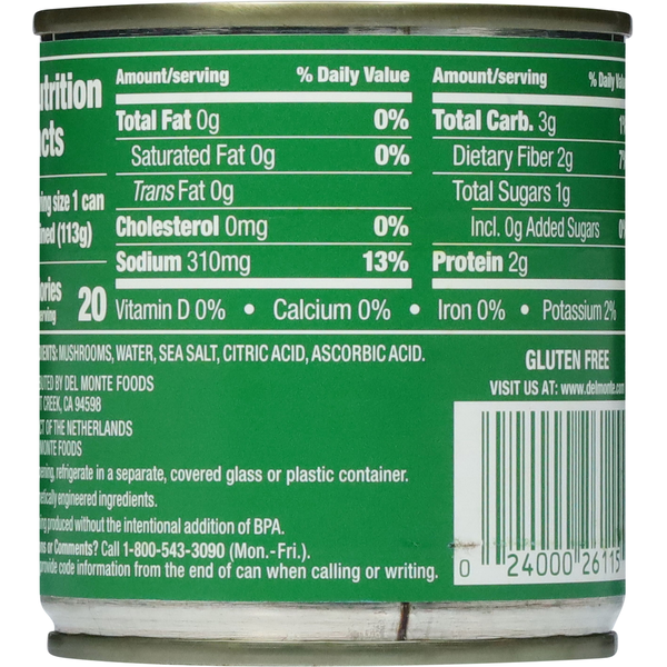 Del Monte Stems & Pieces Mushrooms