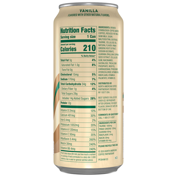 Starbucks Doubleshot Energy, Vanilla