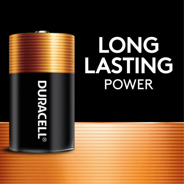 Duracell Coppertop D Alkaline Batteries Primary Major Cells