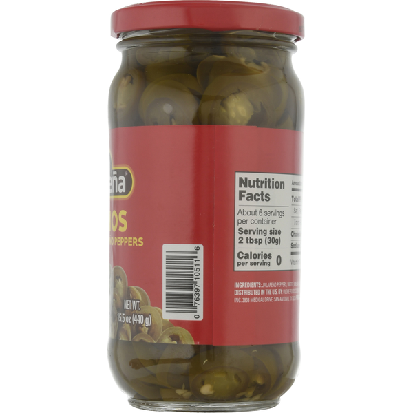 La Costeña Pickled Jalapeno Peppers, Nachos