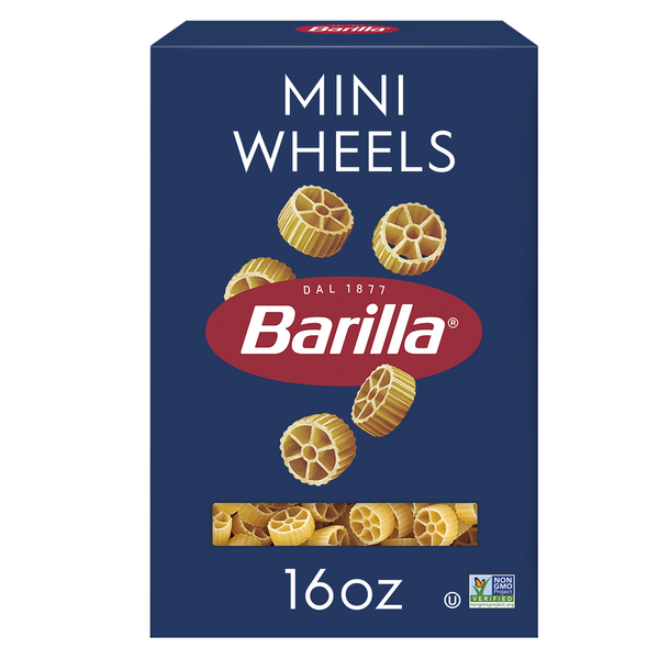 Barilla Mini Wheels - Non-GMO Pasta Made with Durum Wheat Semolina & Kosher