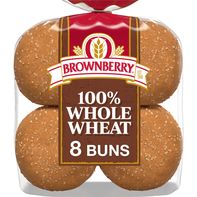 Brownberry 8 count, Whole Wheat Buns️