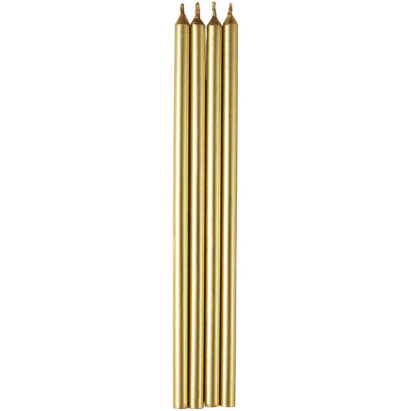 Wilton Tall Gold Birthday Candles