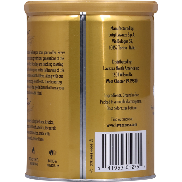 Lavazza Qualita Oro Ground Coffee