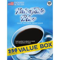 NatraTaste Blue Sweetener, Zero Calorie, Value Box️ DestGlow