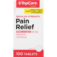 TopCare Pain Relief, Regular Strength, 325 mg, Tab...
️