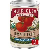 Muir Glen Organic Tomato Sauce, No Salt Added️