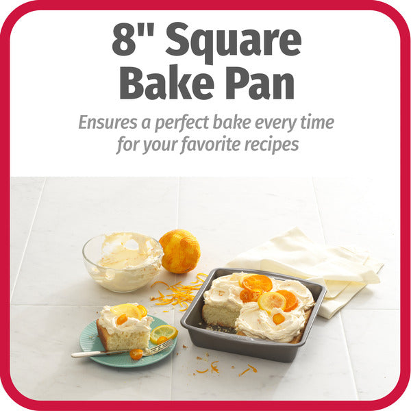 GoodCook Everyday Nonstick Steel Square Pan 8x8