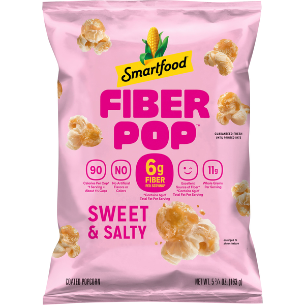 Smartfood Fiber Pop Popcorn Sweet & Salty
