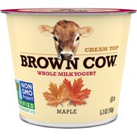 Brown Cow® Cream Top Whole Milk Yogurt Maple️