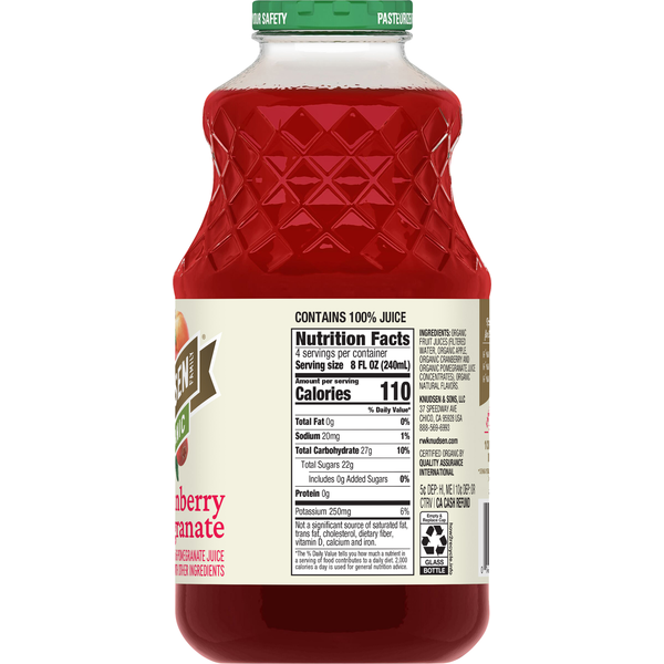 R.W. Knudsen Family Organic Cranberry Pomegranate Juice Blend