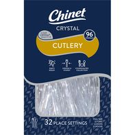 Chinet Plastic Mixed Cutlery (96 Count)️
