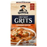 Quaker Instant Grits, Cheddar Cheese Flavor️