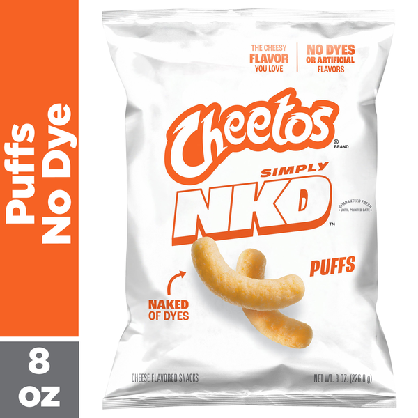 Cheetos Simply NKD Cheese Puffs Chips
