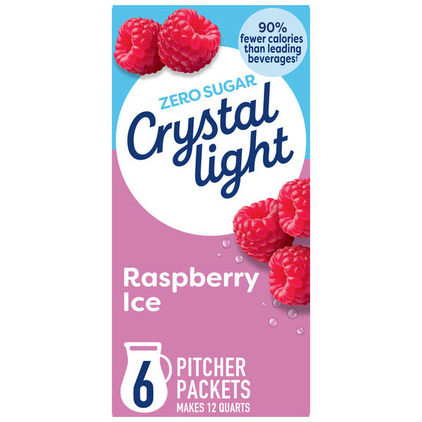 Crystal Light Raspberry Ice Artificially Flavored Powdered Drink Mix