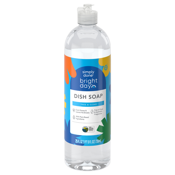 Simply Done Dish Soap, Free & Clear