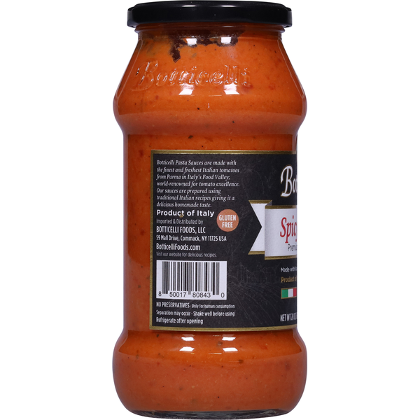 Botticelli Pasta Sauce, Premium, Spicy Vodka