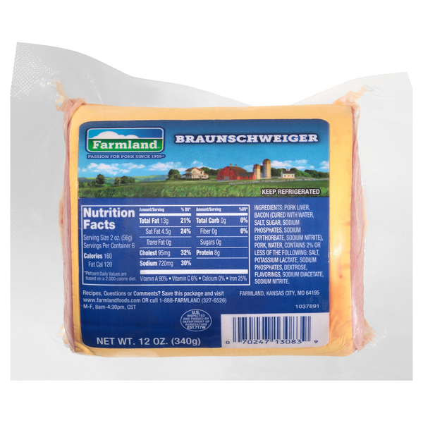 Farmland Deli Braunschweiger Spread