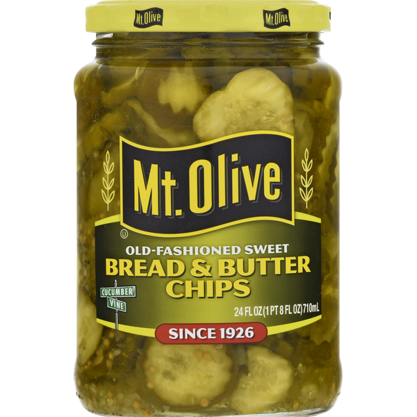 Mt. Olive Old-Fashioned Sweet Bread & Butter Pickle Chips