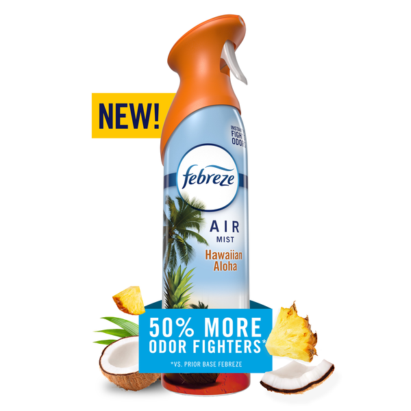 Febreze Air Mist Air Freshener Spray Hawaiian Aloha