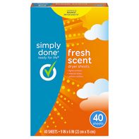 Simply Done Fresh Scent Dryer Sheets️