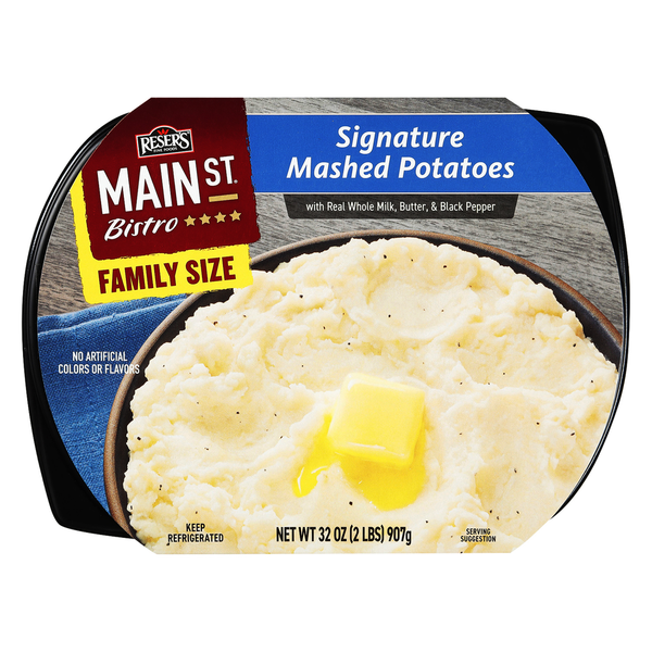 Reser’s Main St Bistro Mashed Potatoes, Signature, Family Size