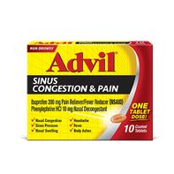 Advil Sinus Congestion and Pain Medicine️