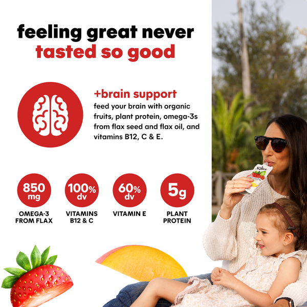 NOKA Superfood Smoothies, Strawberry Mango 4pack