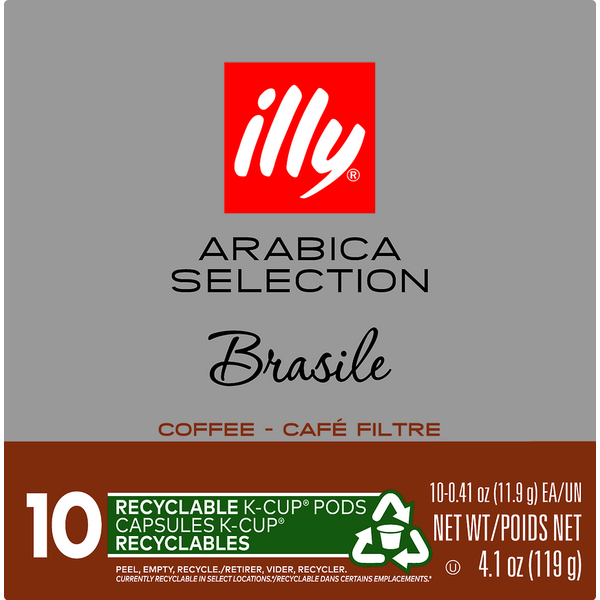 illy Coffee, Arabica Selection, Brasile, K-Cup Pods