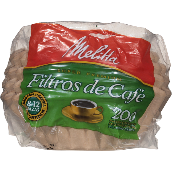 Melitta Coffee Filters, Super Premium, Natural Brown
